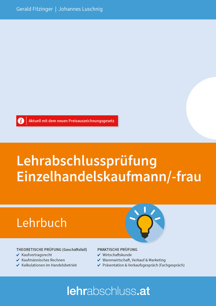 Einzelhandel - Pflichtfächer Lehrbuch 