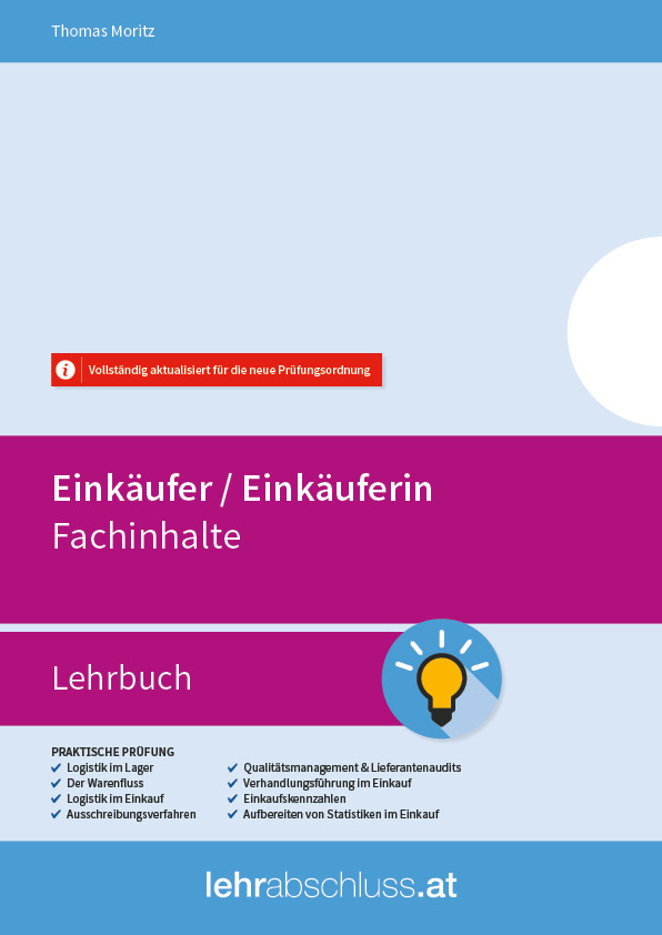E-Book - Einkäufer/-in - Fachinhalte Lehrbuch