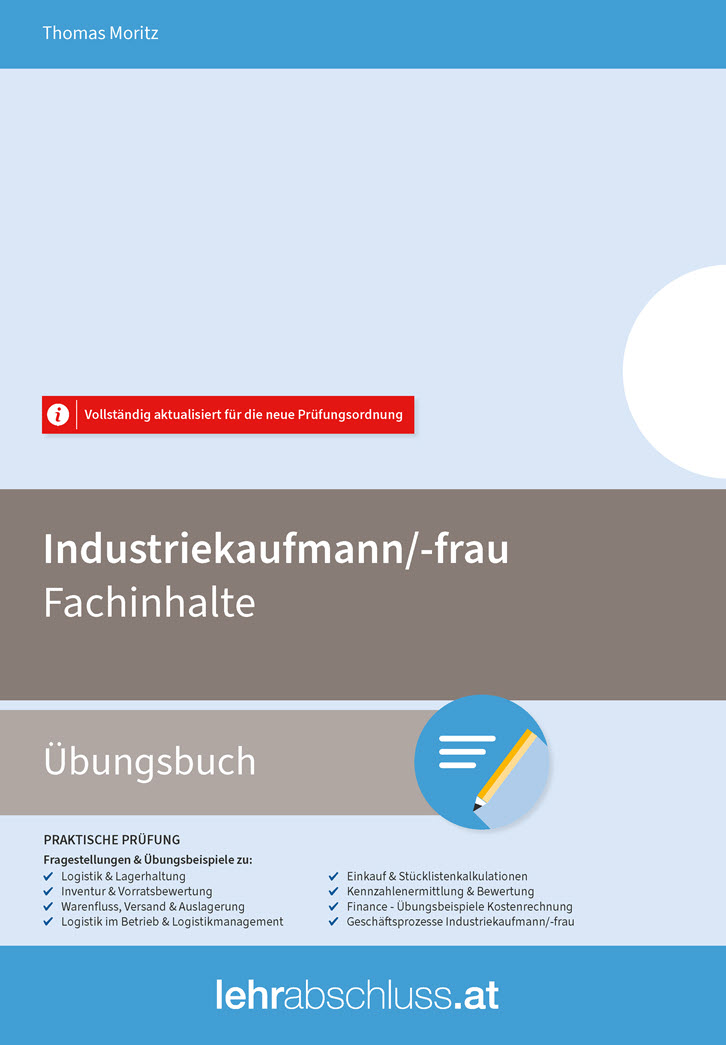 E-Book - Industrie (Kaufmann/-frau) - Fachinhalte Übungsbuch