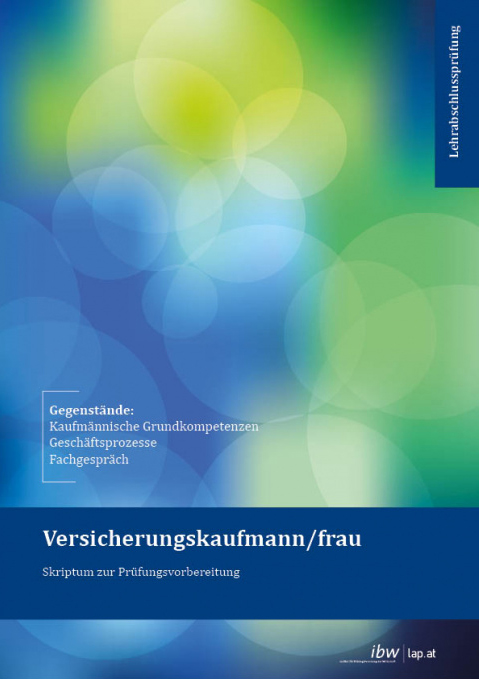 E-Book - ibw Versicherungskaufmann/frau Skriptum